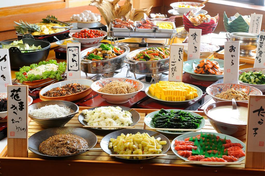 유카엔 료칸 하나마키 외부 사진